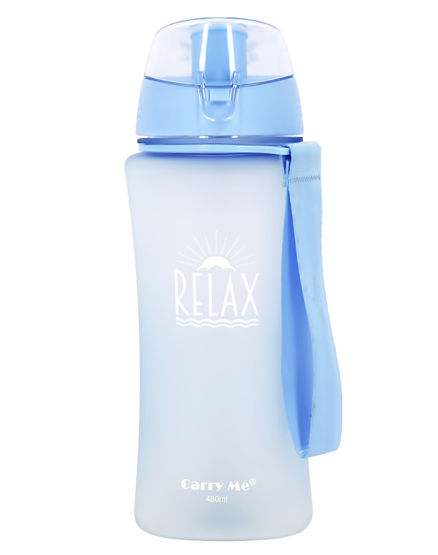 Бутылка для воды Fun Relax Blue матовая