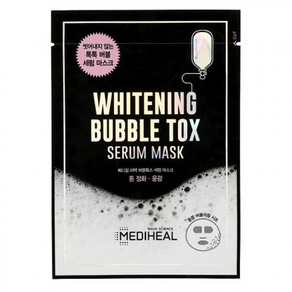 Маска для лица Mediheal Bubble Tox кислородная (для сияния кожи)