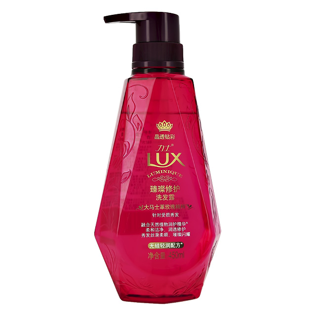 Шампунь для волос LUX с маслом дамасской розы (восстановление)