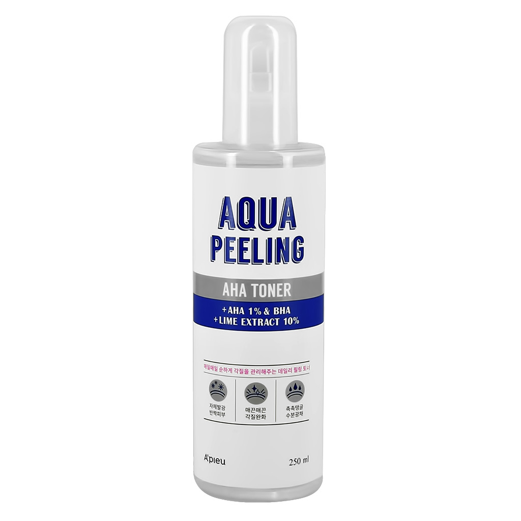 Тонер для лица A`Pieu Aqua Peeling с AHA и BHA-кислотами и экстрактом лайма