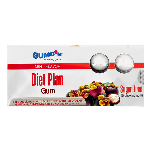 Жевательная резинка Gumd`E Chewing Gums Diet Plan