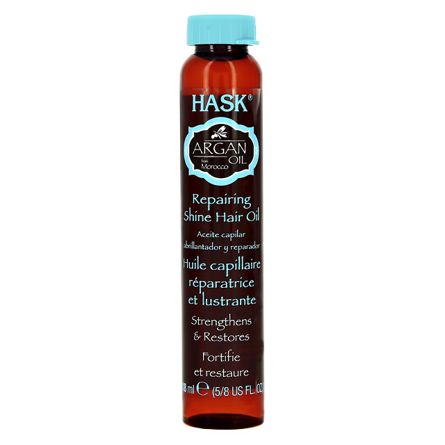 Масло для волос Hask Argan Oil (для восстановления и придания блеска волосам)