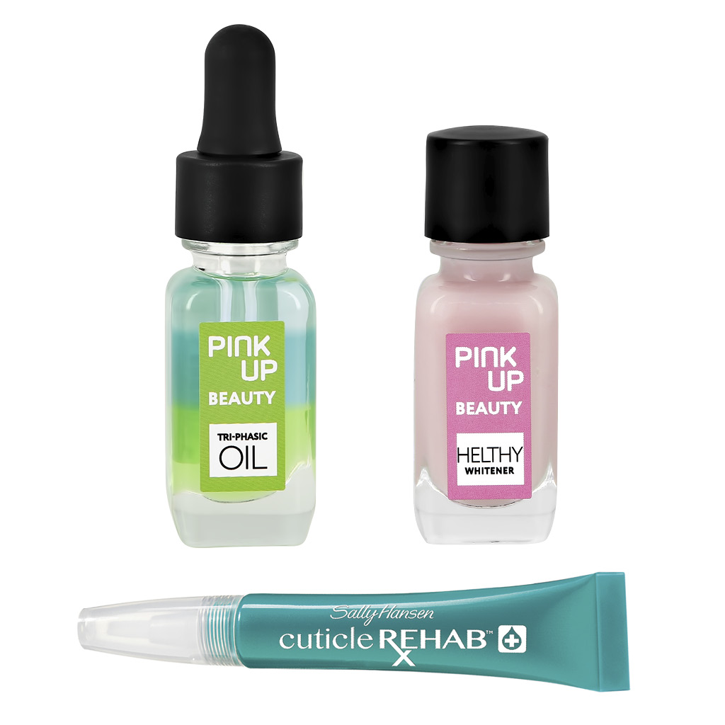 Масло для ногтей и кутикулы Pink Up Beauty Tri-phasic Oil
