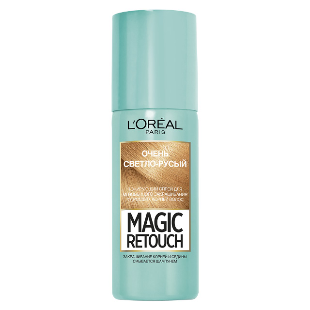 Спрей для волос тонирующий L’Oreal Magic Retouch тон 9 (очень светло-русый)