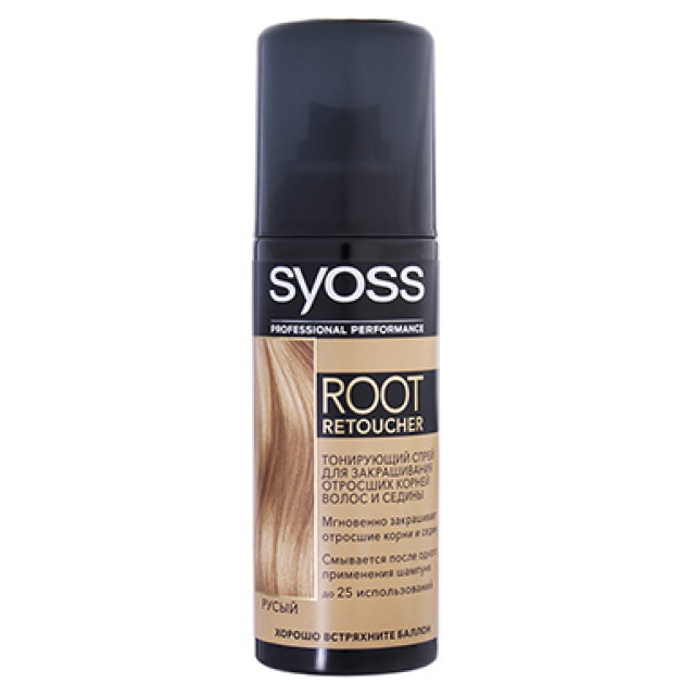 Спрей для волос тонирующий Syoss Root Retoucher тон русый