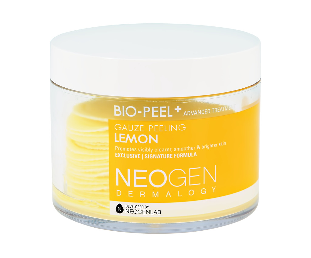 Диски для лица Neogen Bio-Peel+ отшелушивающие с экстрактом лимона