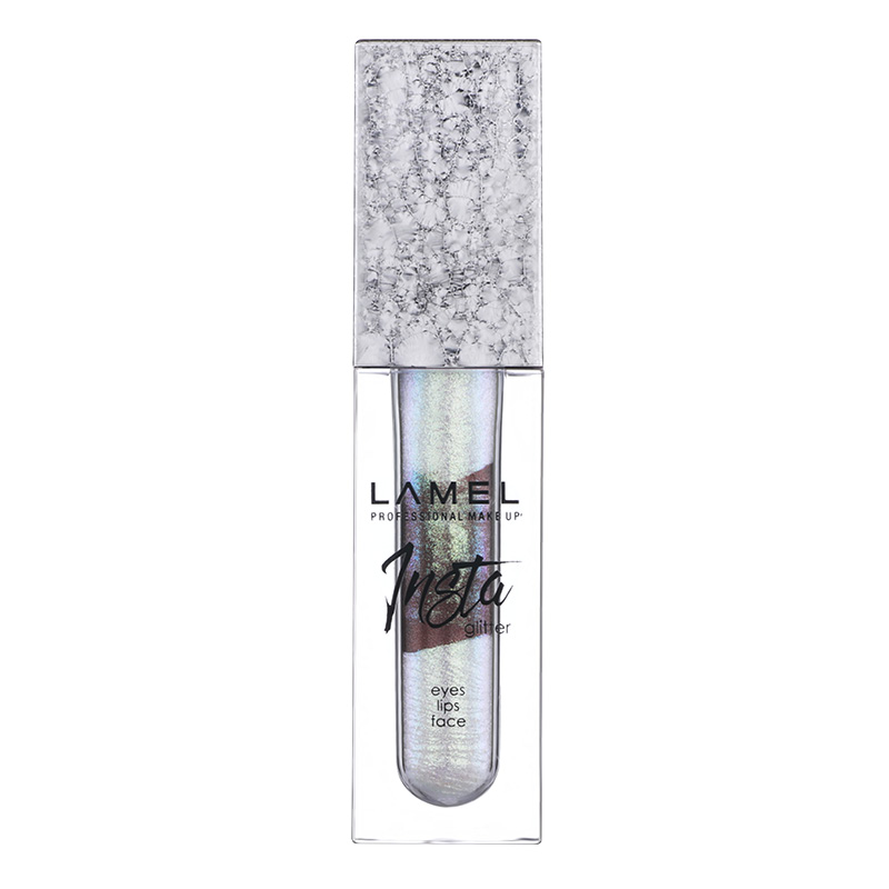 Глиттер для лица Lamel Professional Insta Liquid Eyeshadow Glitter жидкий тон 404