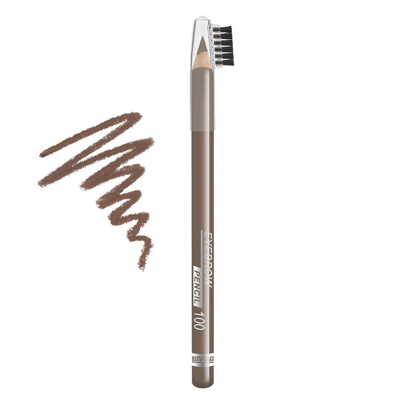 Карандаш для бровей Luxvisage Eyebrow Pencil тон 100 тауп