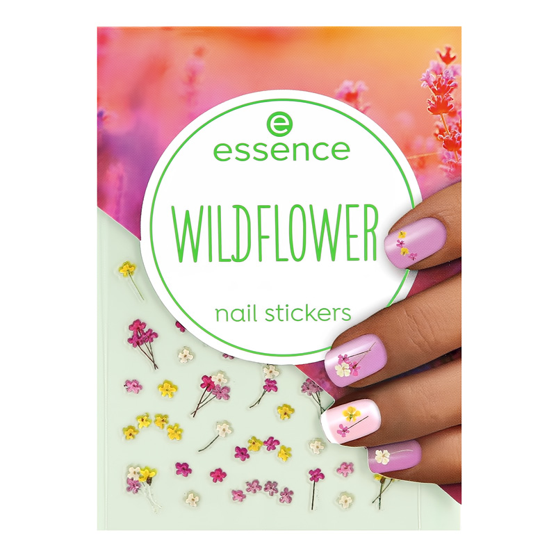 Наклейки для ногтей Essence Wildflower полевые цветы