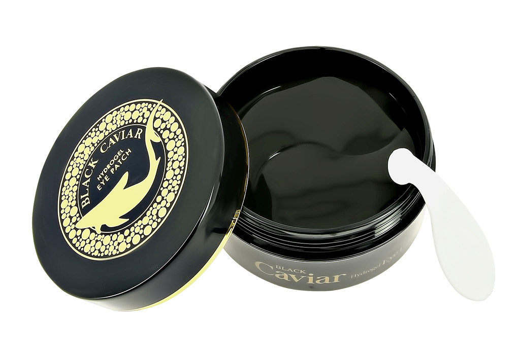 Патчи для глаз Esfolio Black Caviar гидрогелевые с экстрактом черной икры