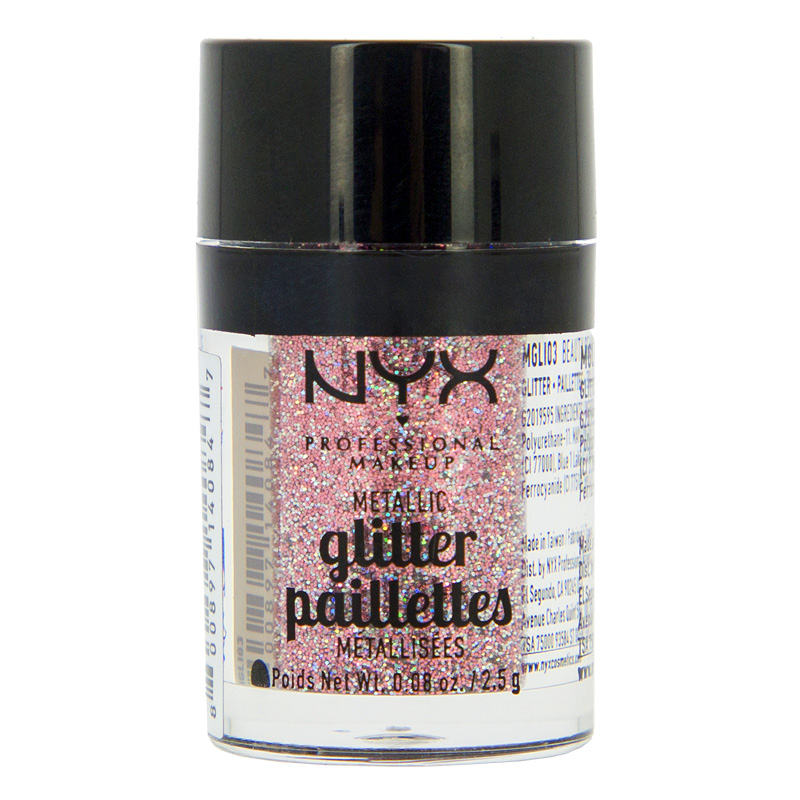 Глиттер для лица и тела Nyx Professional Makeup Metallic Glitter тон 03 Beauty Beam