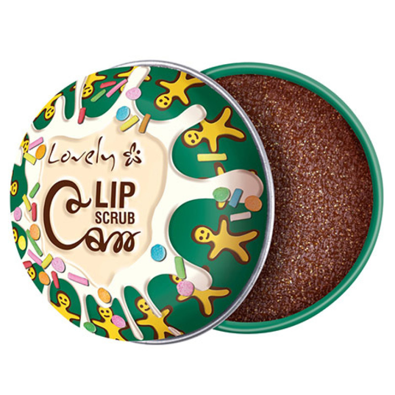 Скраб для губ Lovely Lip Scrub Can Cinnamon Chocolate