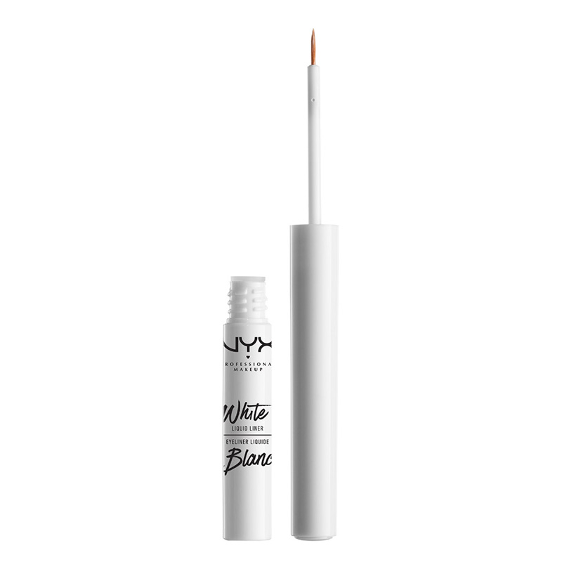 Лайнер для глаз NYX Professional Makeup White Liquid Liner тон 01 White жидкий