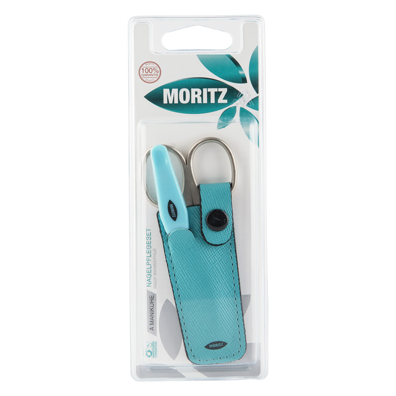 Набор аксессуаров для маникюра Moritz (ножницы, пилка металлическая)
