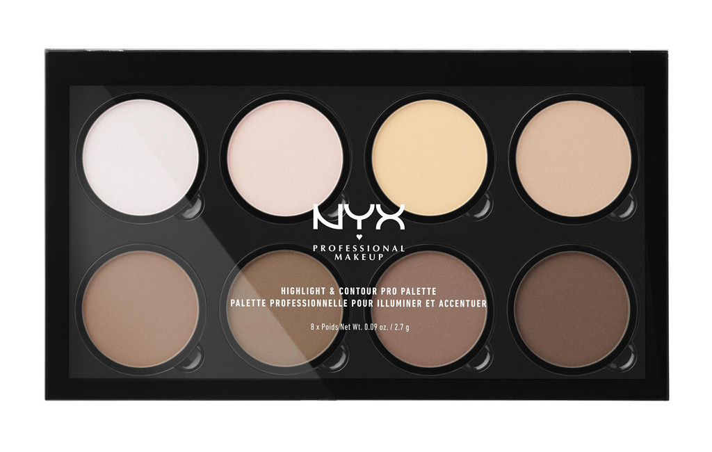 Палетка для контурирования Nyx Professional Makeup Highlight & Contour Pro Palette тон 01