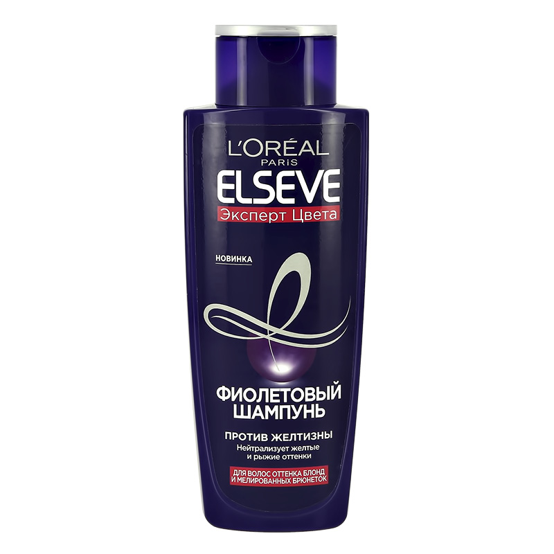 Шампунь для волос L’Oreal Elseve эксперт цвета фиолетовый