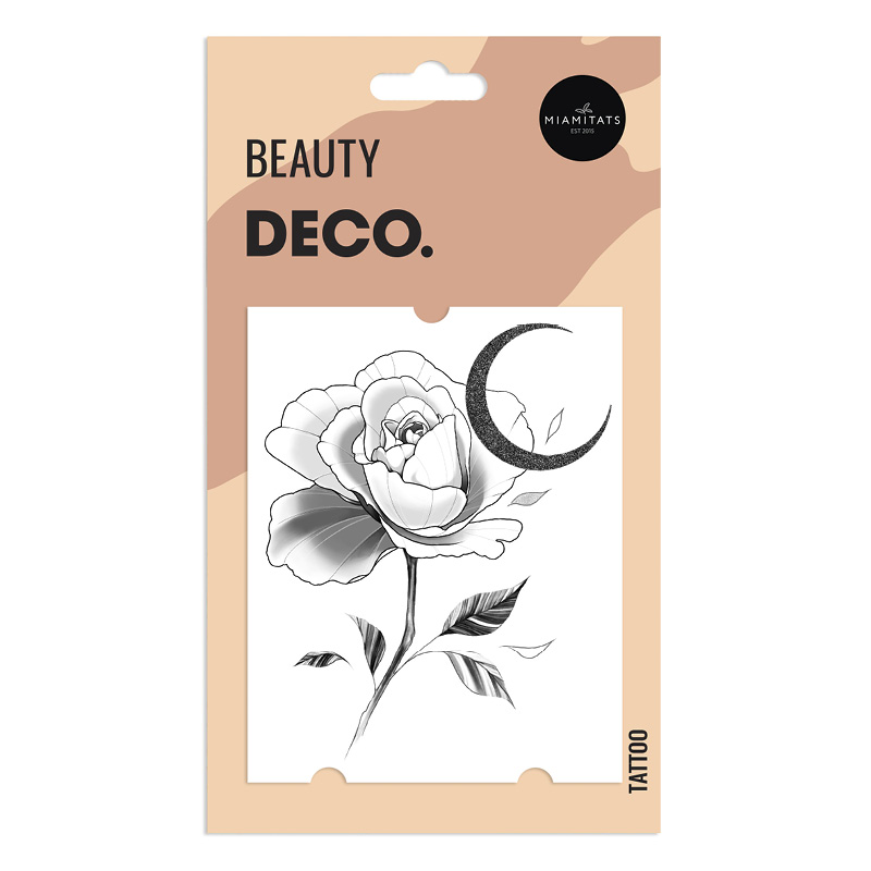 Татуировка для тела DECO. Beycoz Tattoo By Miami Tattoos переводная (Rose)