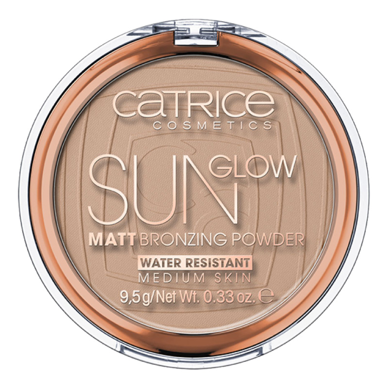 Бронзер Sun Glow Matt, Catrice в оттенке 030 