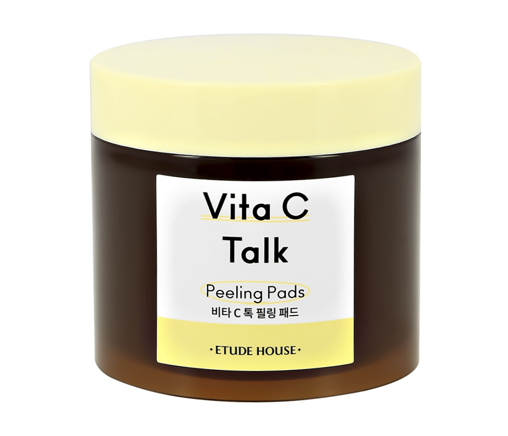 Диски для лица Etude House Vita C Talk отшелушивающие с витамином