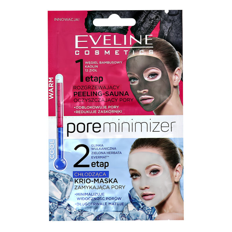 Пилинг + маска для лица Eveline Pore Minimizer