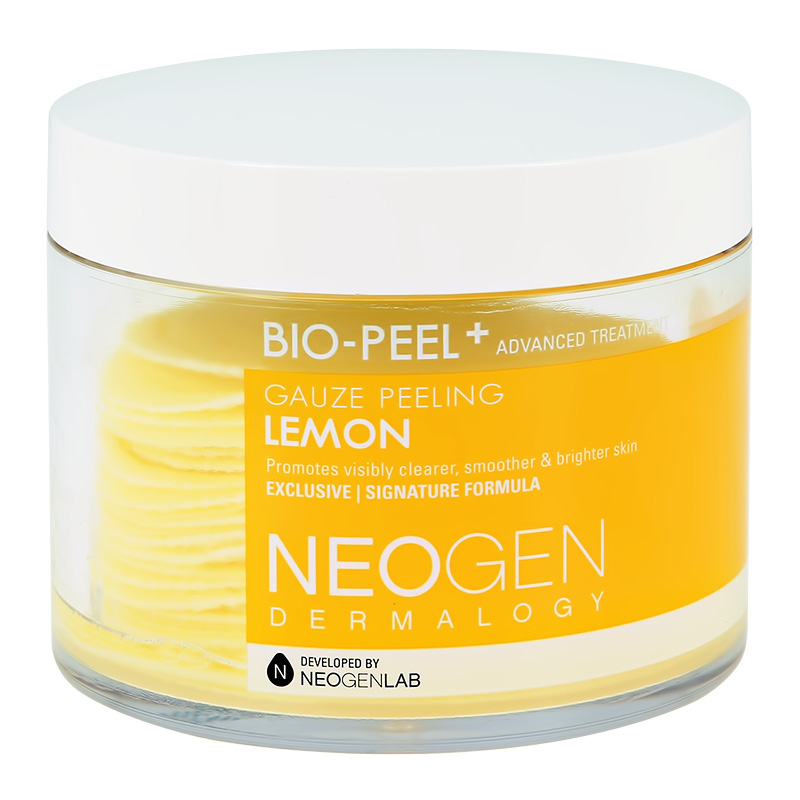 Диски для лица Neogen Bio-Peel+ отшелушивающие с экстрактом лимона