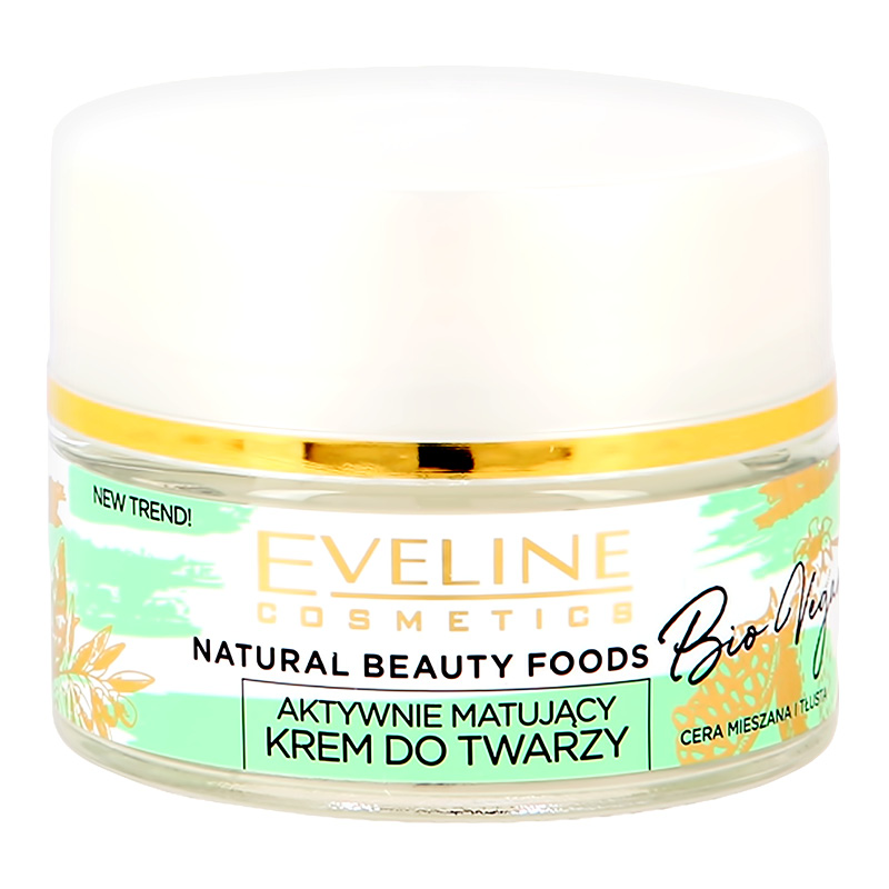 Крем для лица Eveline Bio Vegan дневной и ночной (активный матирующий)