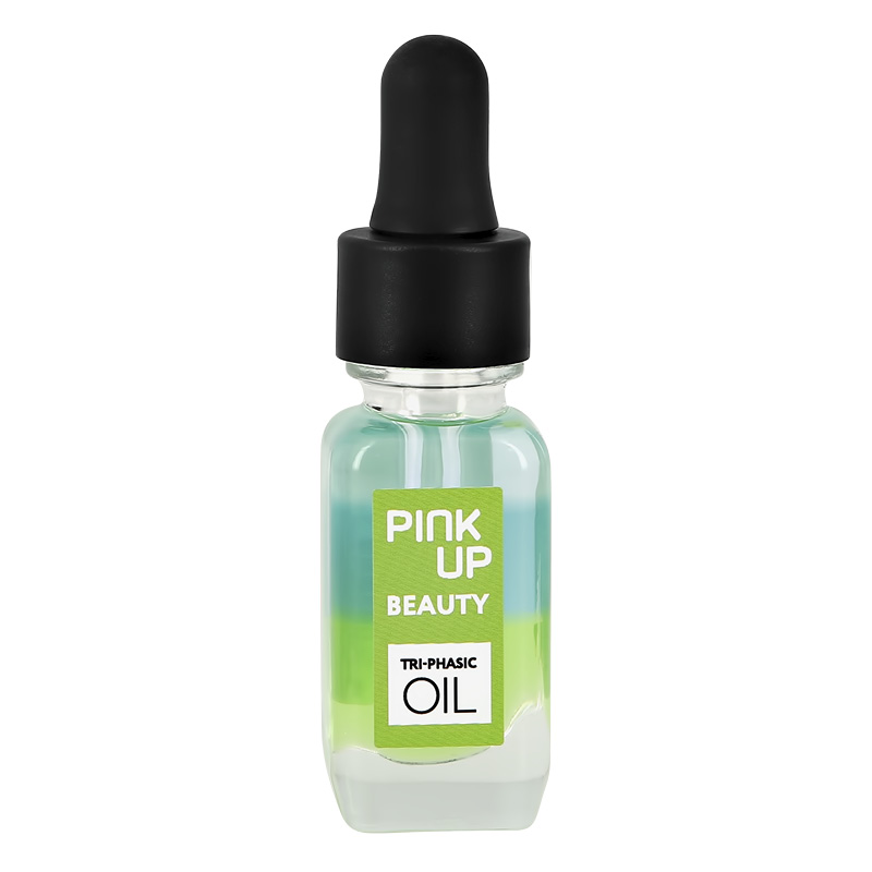 Масло для ногтей и кутикулы Pink Up Beauty Tri-Phasic Oil