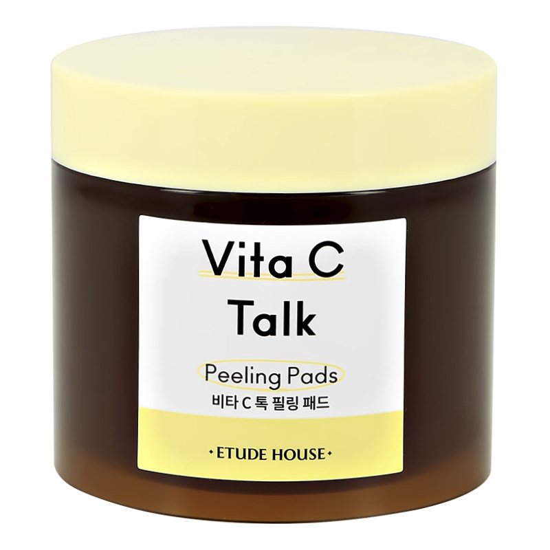 Диски для лица Etude House Vita C Talk отшелушивающие с витамином С
