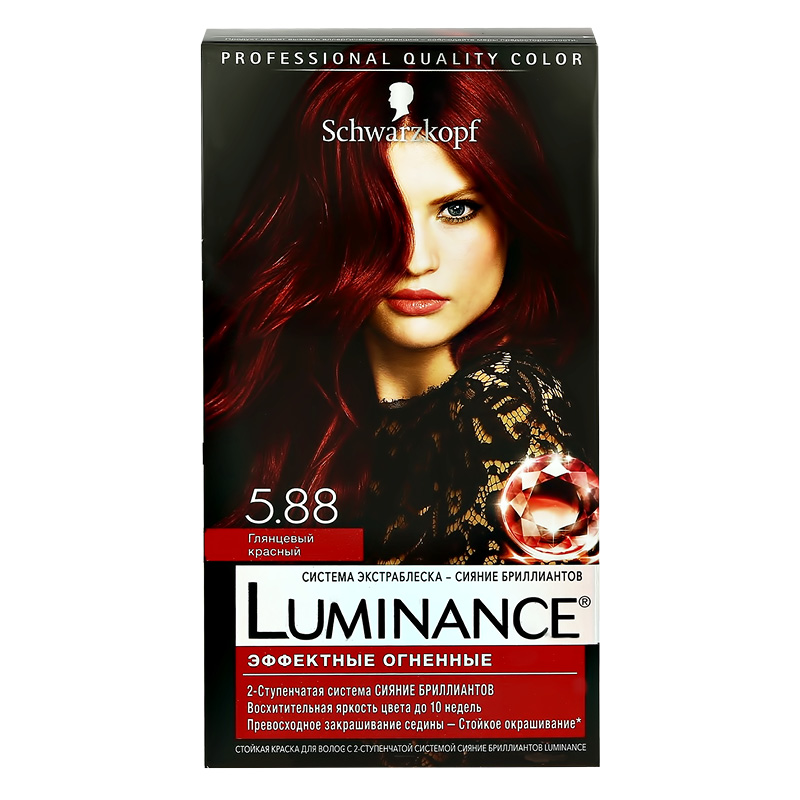 Краска для волос Luminance тон 5.88 (Глянцевый красный)