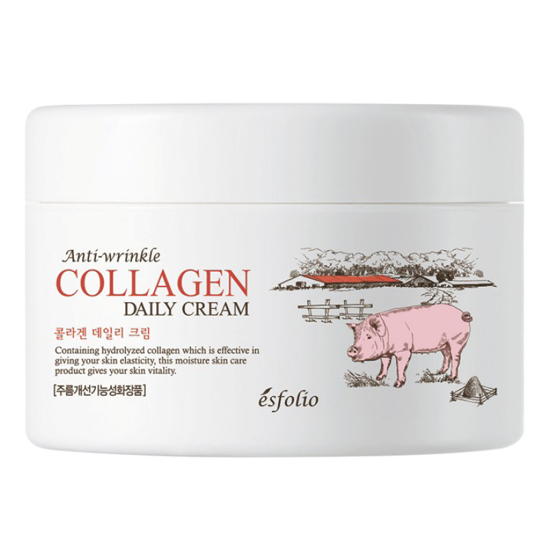 Крем для лица Esfolio Collagen с коллагеном