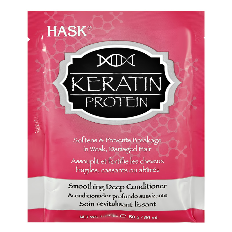 Маска для волос Hask Keratin Protein для придания гладкости волосам