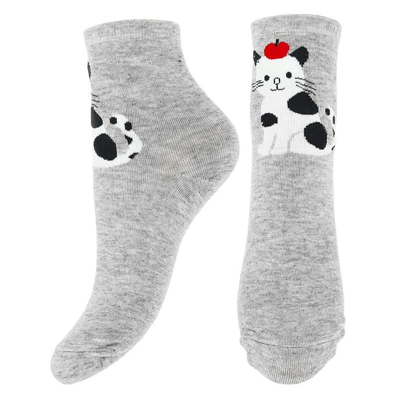 Носки женские Socks Cute Grey Cat, р-р единый