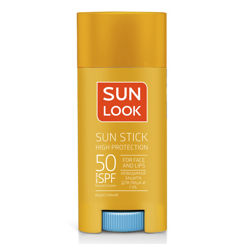 Стик для лица и губ Sun Look солнцезащитный SPF-50