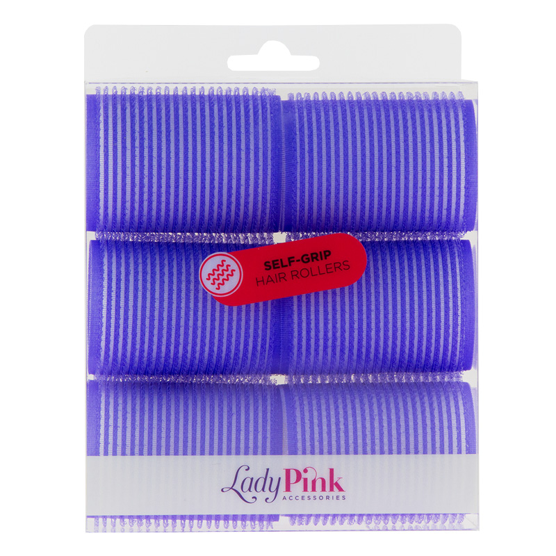 Бигуди-липучки Lady Pink Basic D 45 мм фиолетовые