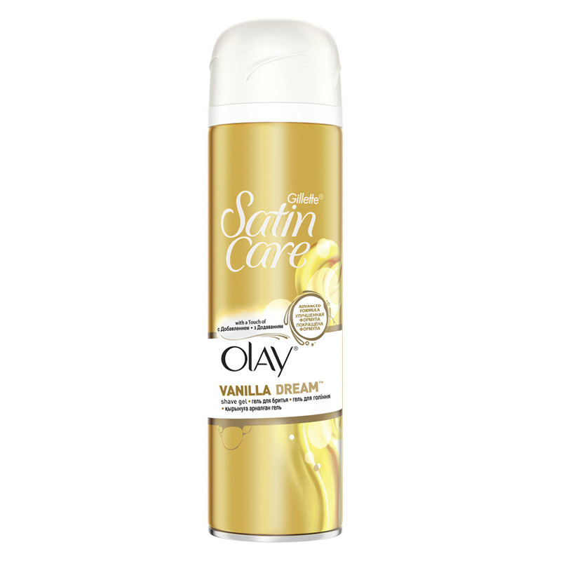 Гель для бритья Gillette Satin Care Olay Vanilla Dream