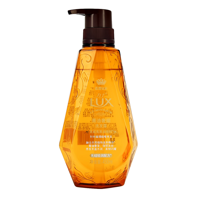 Шампунь для волос Lux c маслом макадамии (объем и сияние)
