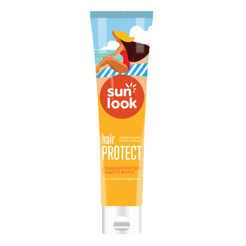 Кондиционер для волос Sun Look Hair Protect для защиты волос от солнечного воздействия