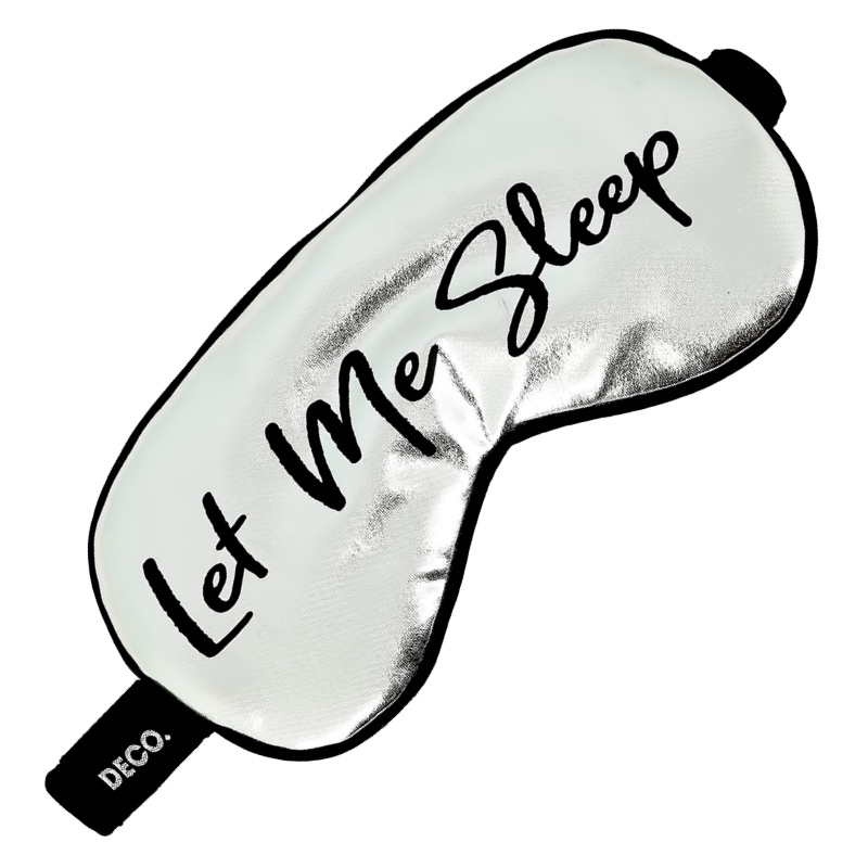 Маска для сна и путешествий DECO. Let Me Sleep