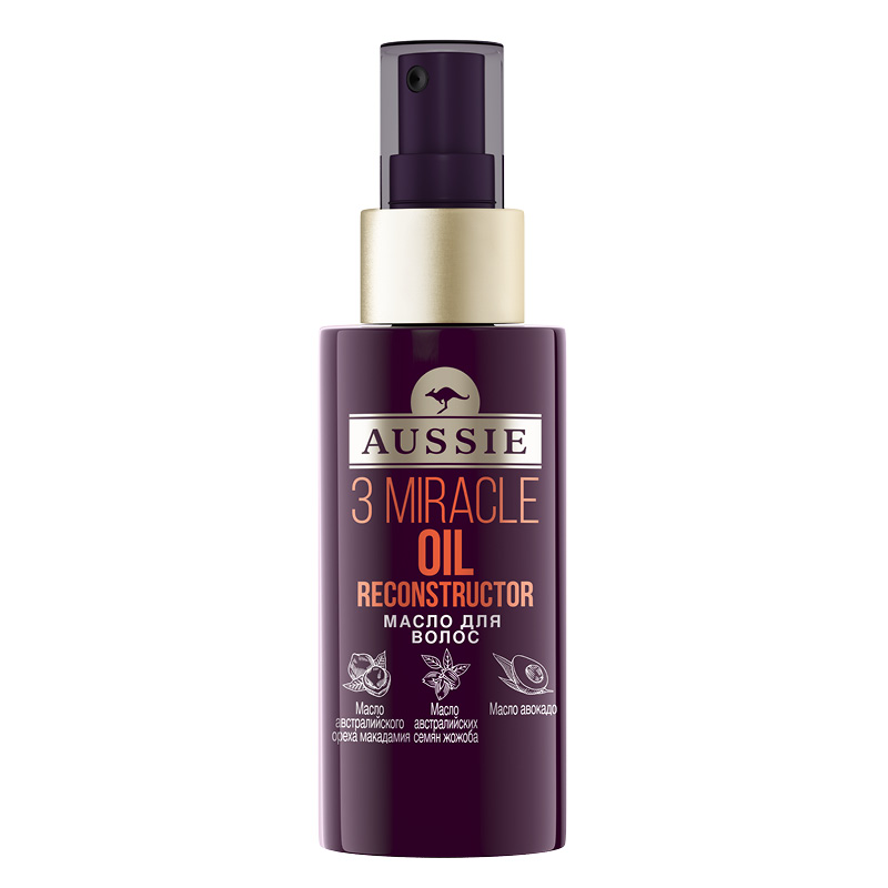 Масло для волос Aussie 3 Miracle Oil Reconstructor