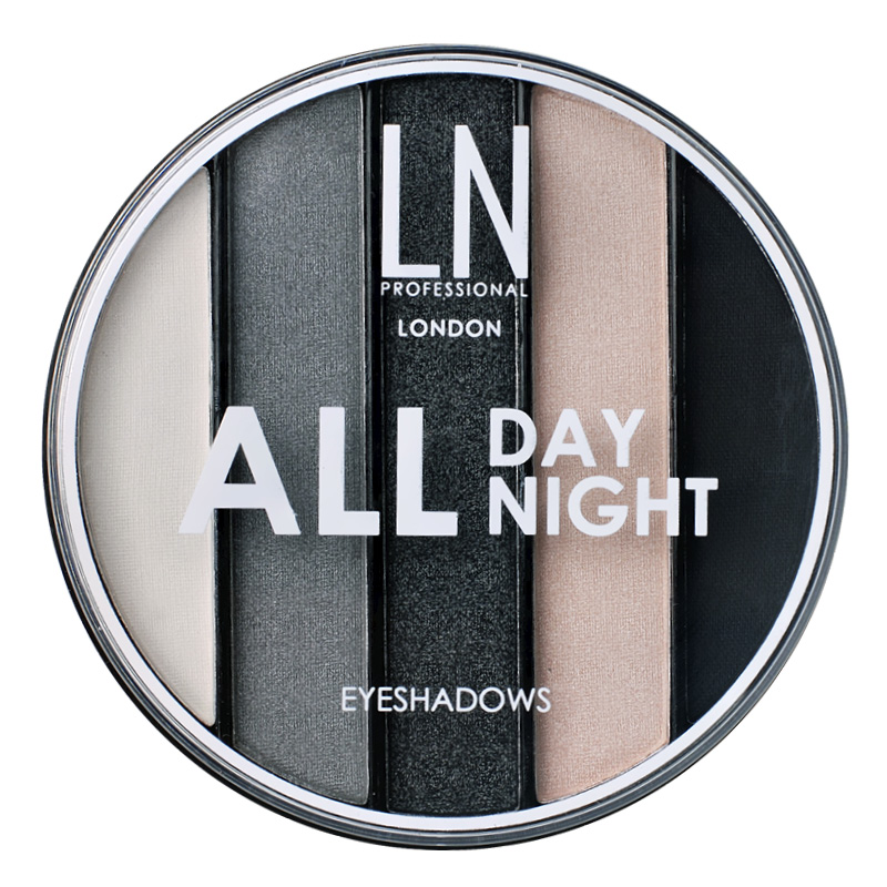 Набор теней для век LN Professional All Day All Night тон 02