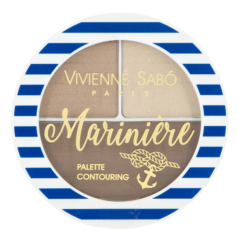 Палетка для скульптурирования Vivienne Sabo Mariniere тон 02 холодный