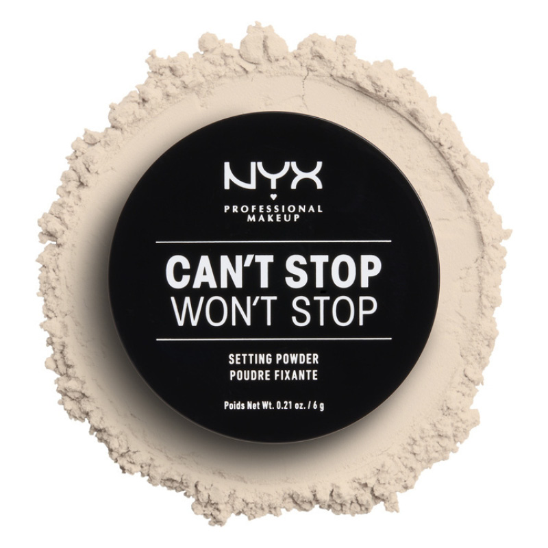 Пудра рассыпчатая для лица NYX Professional Makeup Can`T Stop Won`T Stop тон 01