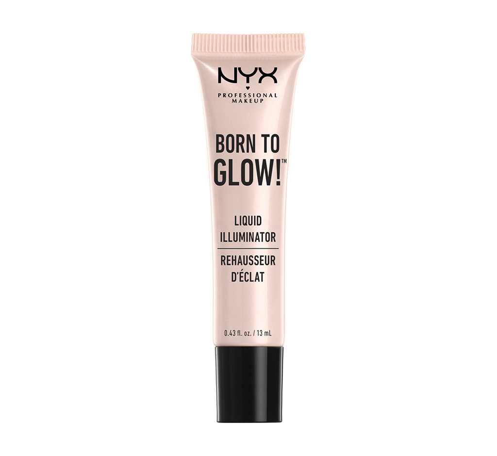 Хайлайтер для лица NYX Professional Makeup Born To Glow мини жидкий тон 01 Sunbeam