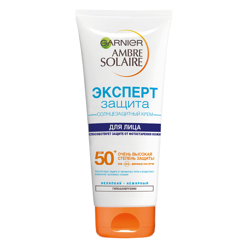 Крем для лица Garnier Ambre Solaire Эксперт Защита солнцезащитный SPF 50+