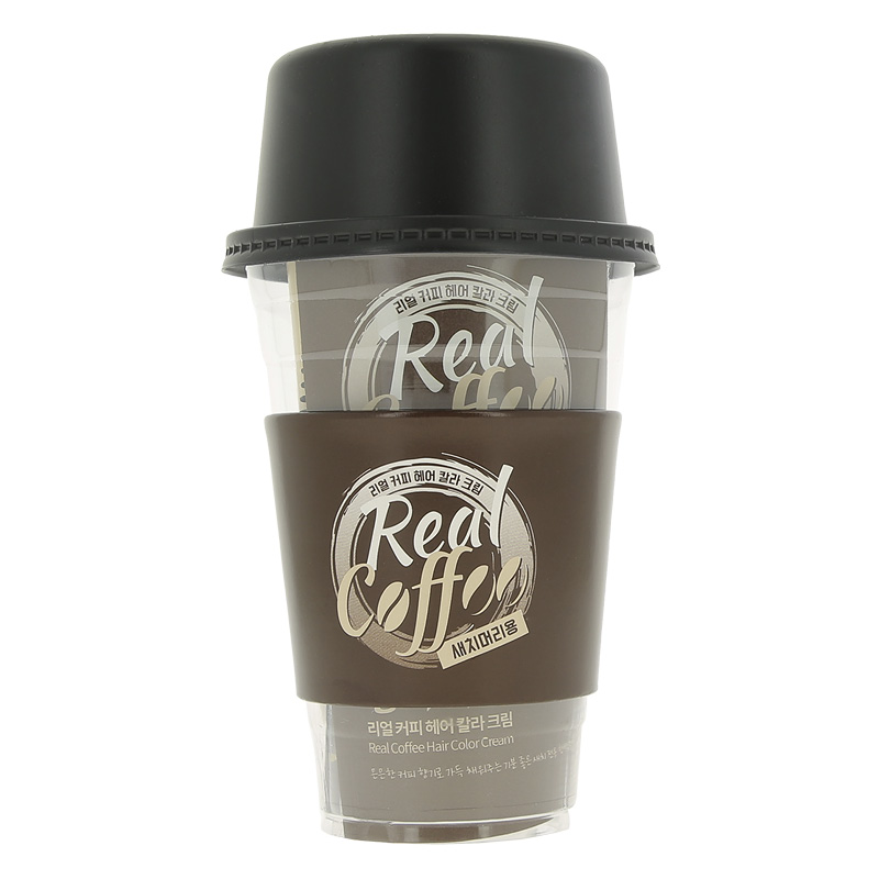 Крем-краска для волос Daeng Gi Meo Ri Real Coffee тон espresso (черный)