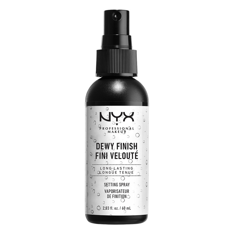Спрей-фиксатор макияжа NYX Professional Makeup Dewy Finish Setting Spray сияющий