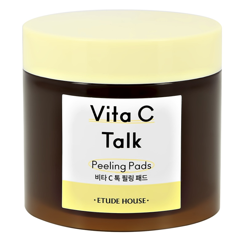 Диски для лица Etude House Vita C Talk отшелушивающие с витамином С