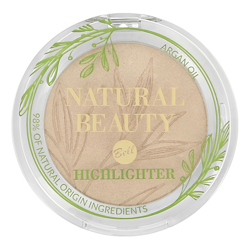 Хайлайтер Bell Natural Beauty Natural Beauty Highlighter тон Pure Light для лица и тела 98% натуральных ингредиентов