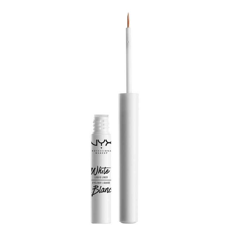 Лайнер для глаз NYX Professional Makeup White Liquid Liner тон 01 White жидкий