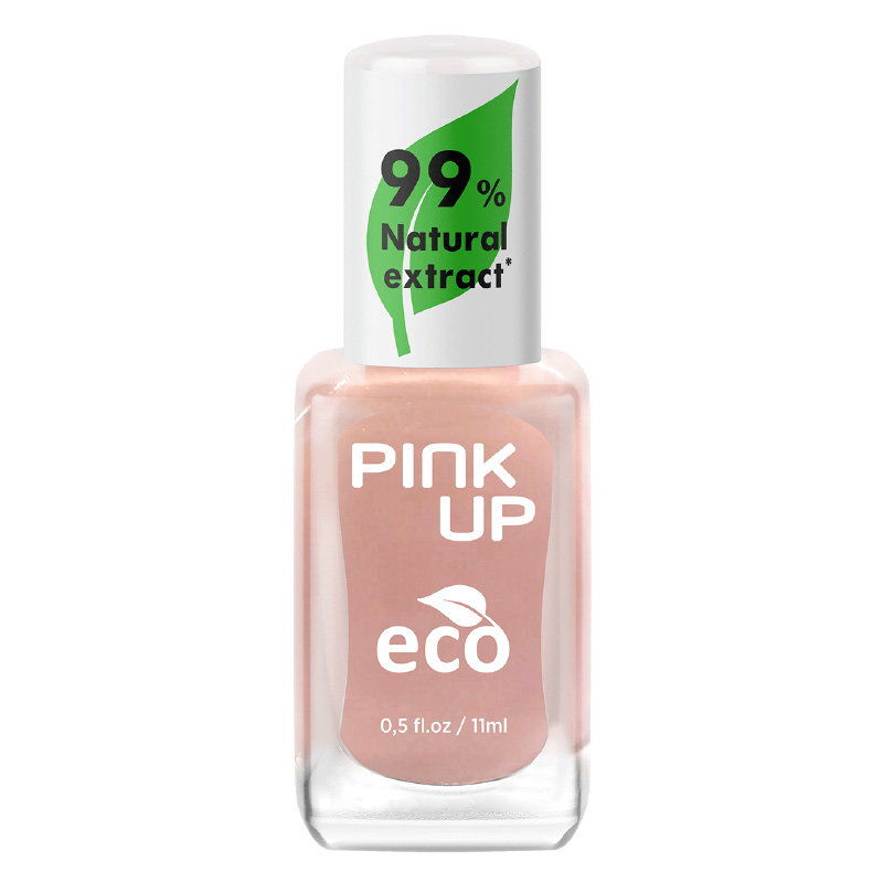 Лак для ногтей Pink Up Eco тон 04 с натуральными ингредиентами